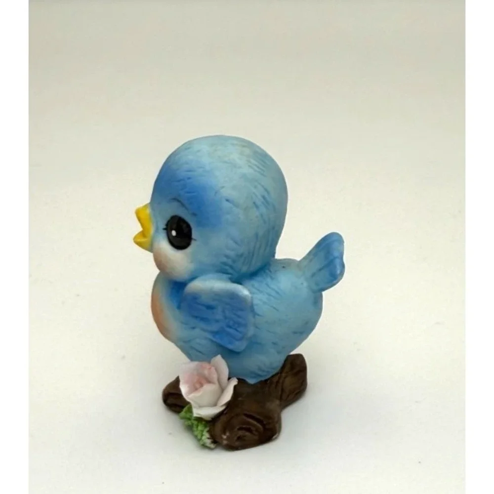 2-Josef Original Singing Bluebird & Keypoint Dallas BB Hug-VTG-Anthropomorphic